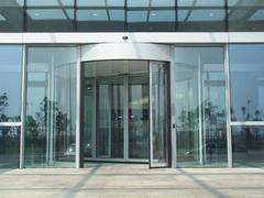 便宜旋转门与信誉感应门批发——甘肃自在飞花装饰工程专业服务